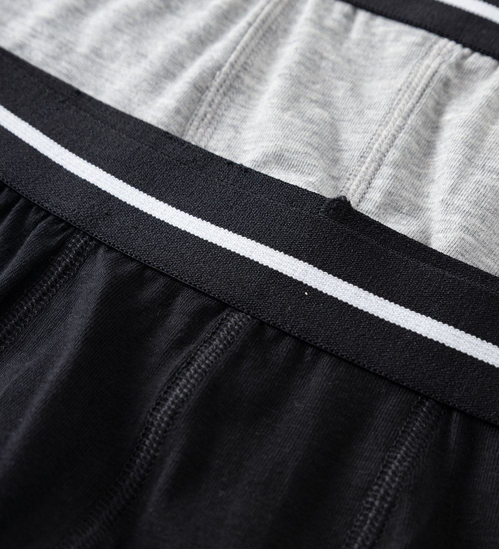 Name It Boxers - Noos - NkmBoxer - 3-Pack - Black/Grey