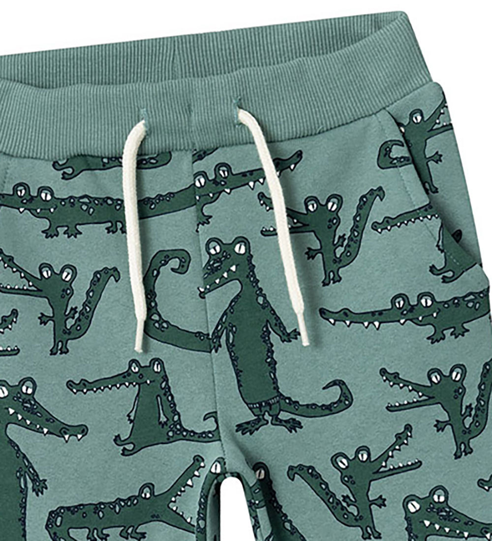 Name It Sweatpants - NmmTenne - Noos - Trellis w. Crocodiles