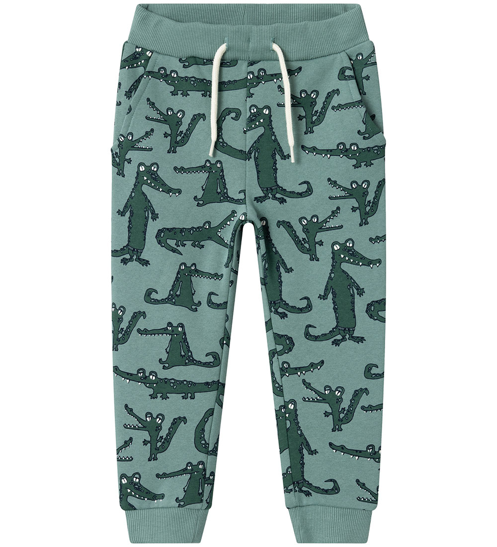 Name It Sweatpants - NmmTenne - Noos - Trellis w. Crocodiles