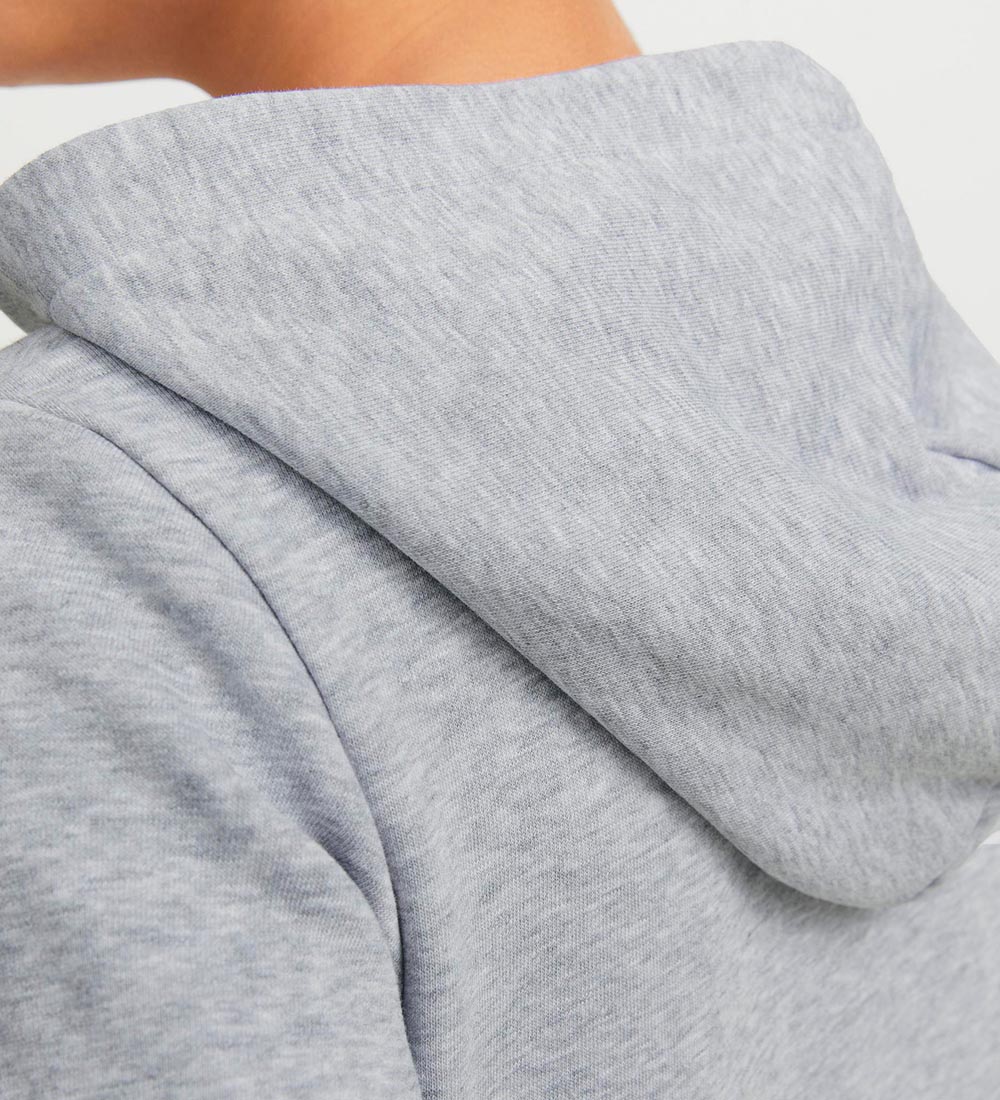 Jack & Jones Hettupeysa - JjeBradley - Noos - Light Grey Melange
