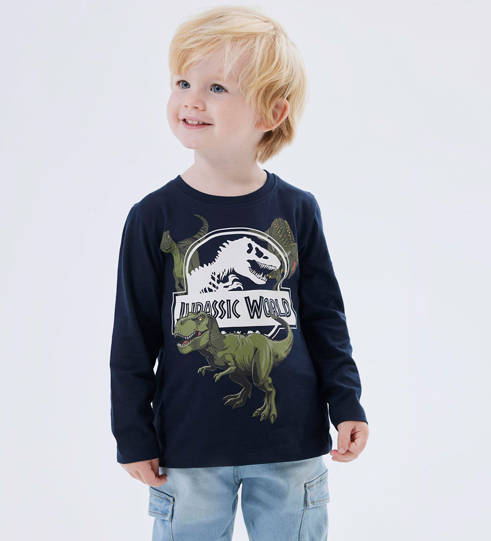 Name It Blouse - Noos - NmmNijal Jurassic World - Dark Sapphire