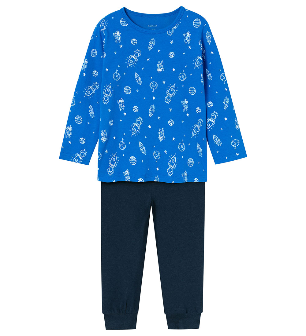 Name It Pyjama Set - NmmNightset - Noos - Skydiver w. Space prin