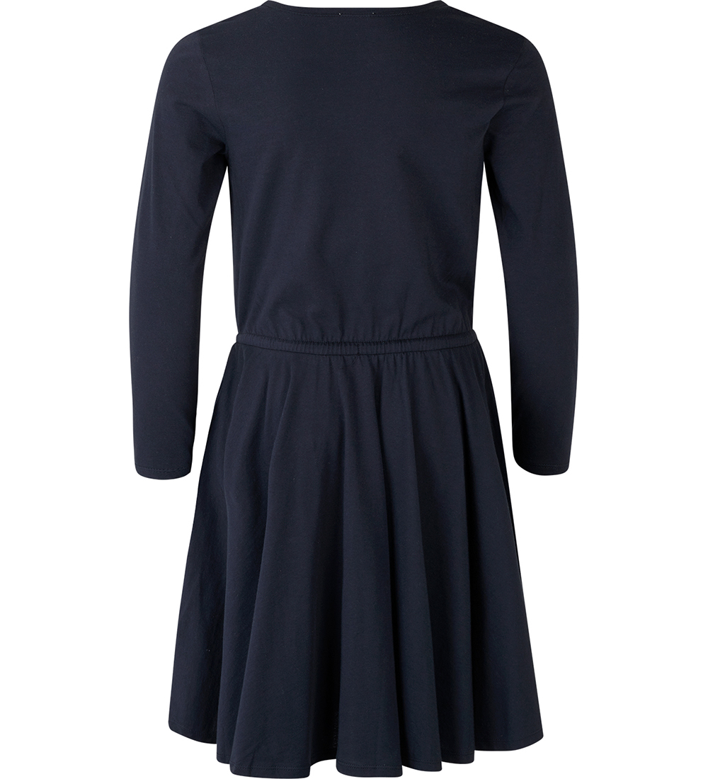 Mads Nørgaard Dress - Drosselina - Deep Well w. White