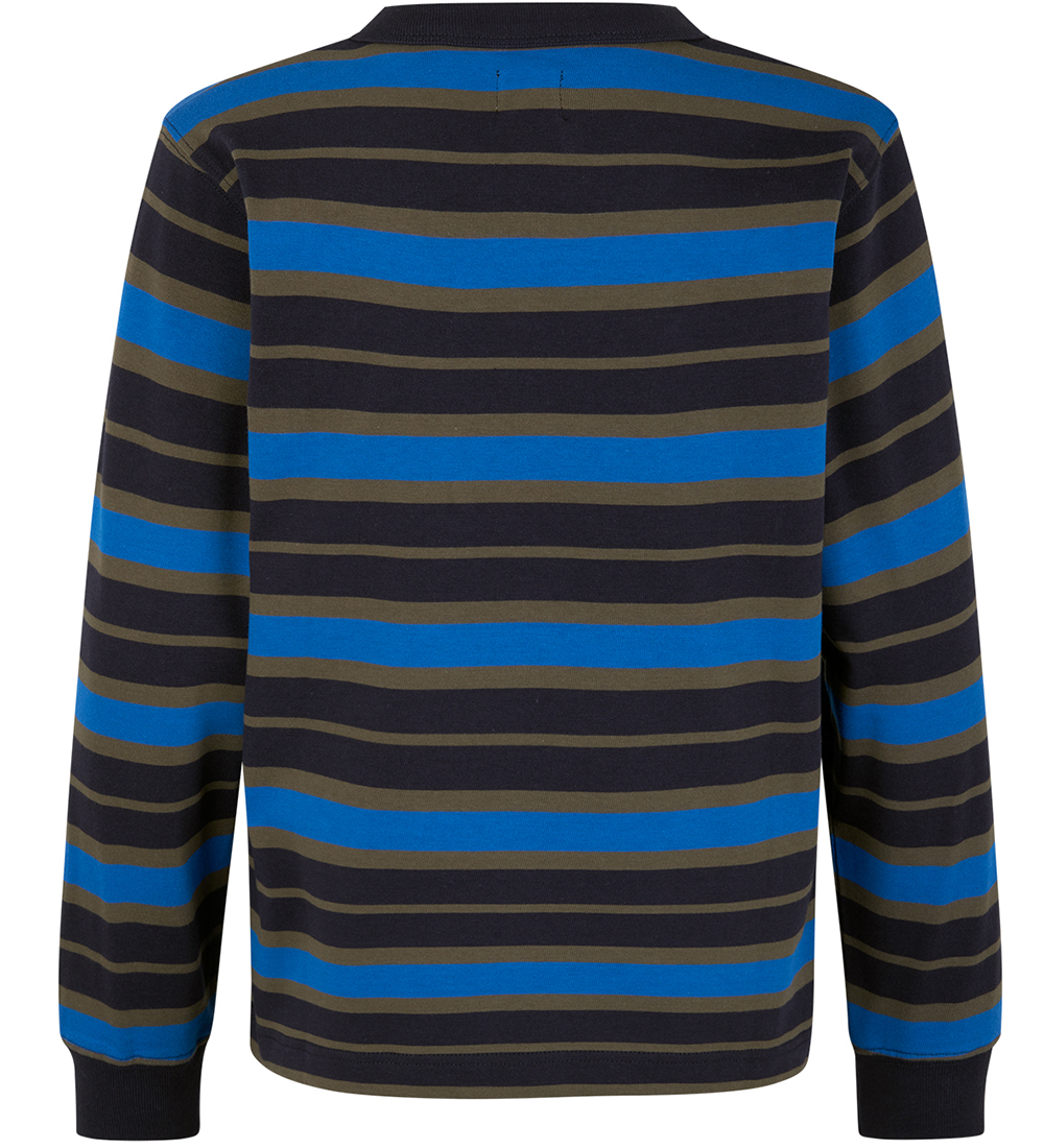 Mads Nørgaard Blouse - Carlito - Deep Well/Tarmac/Diving Snorkel
