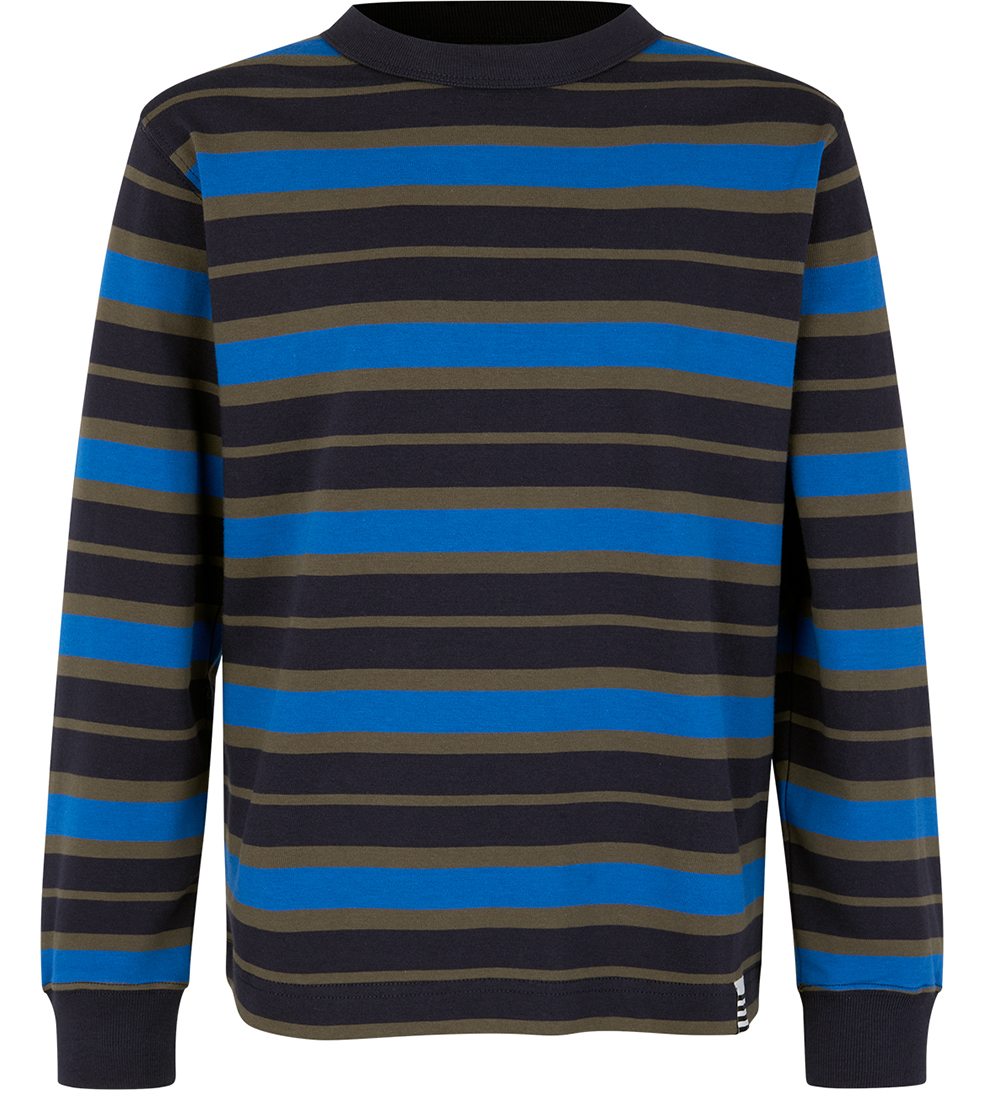 Mads Nørgaard Blouse - Carlito - Deep Well/Tarmac/Diving Snorkel