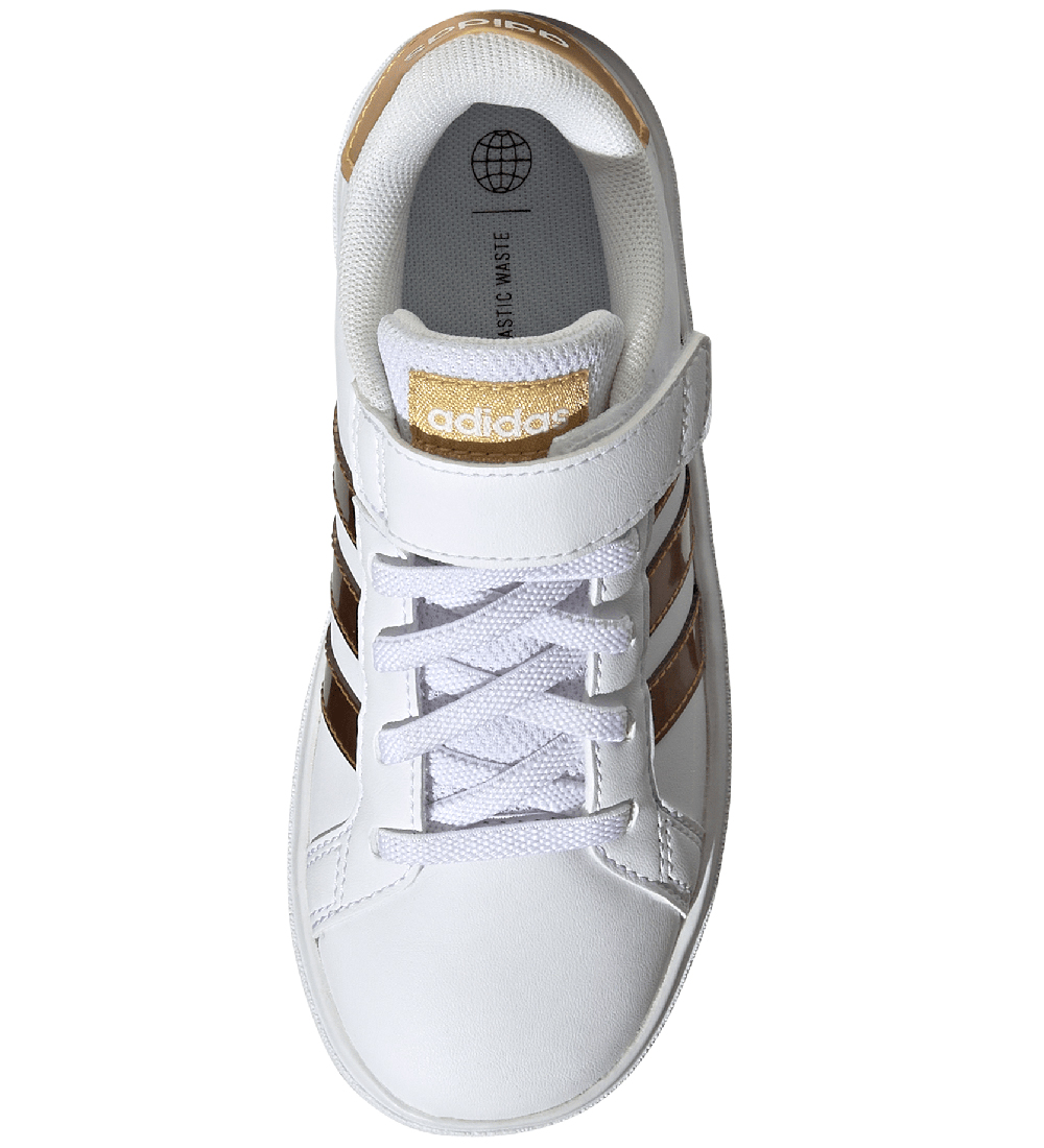 adidas Performance Skór - Grand Court 2.0 EL - Hvítt/Gull