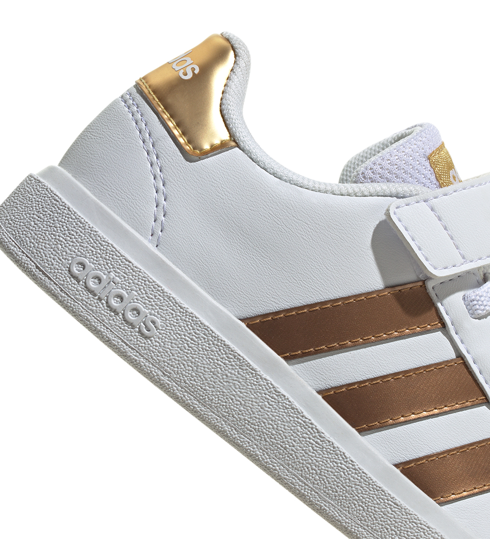 adidas Performance Skór - Grand Court 2.0 EL - Hvítt/Gull