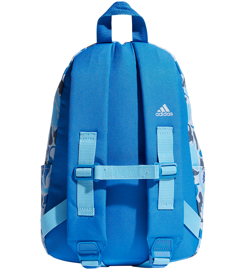 adidas Performance Ryggsäck - Kids BP AOP 1 - 11,6 L - Blå/Grå