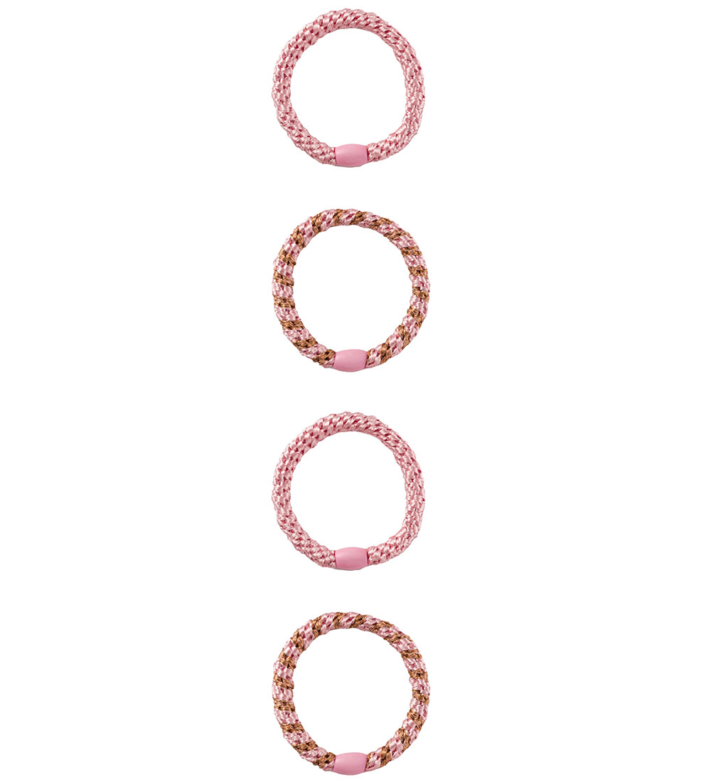 Name It Elastic Hair Bands - 4-Pack - NkfAcc-Arise - Murex Shell