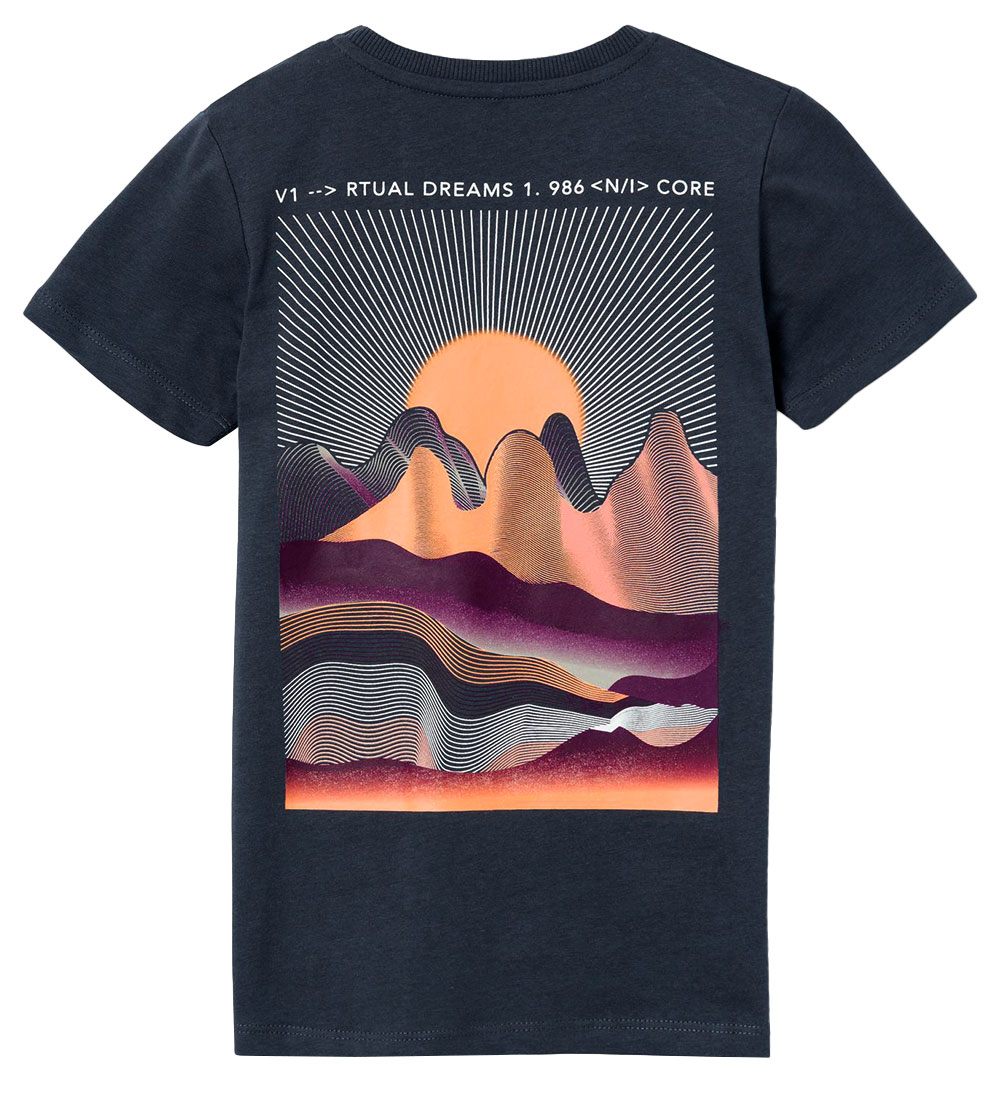 Name It T-shirt - NkmTemanno - India Ink
