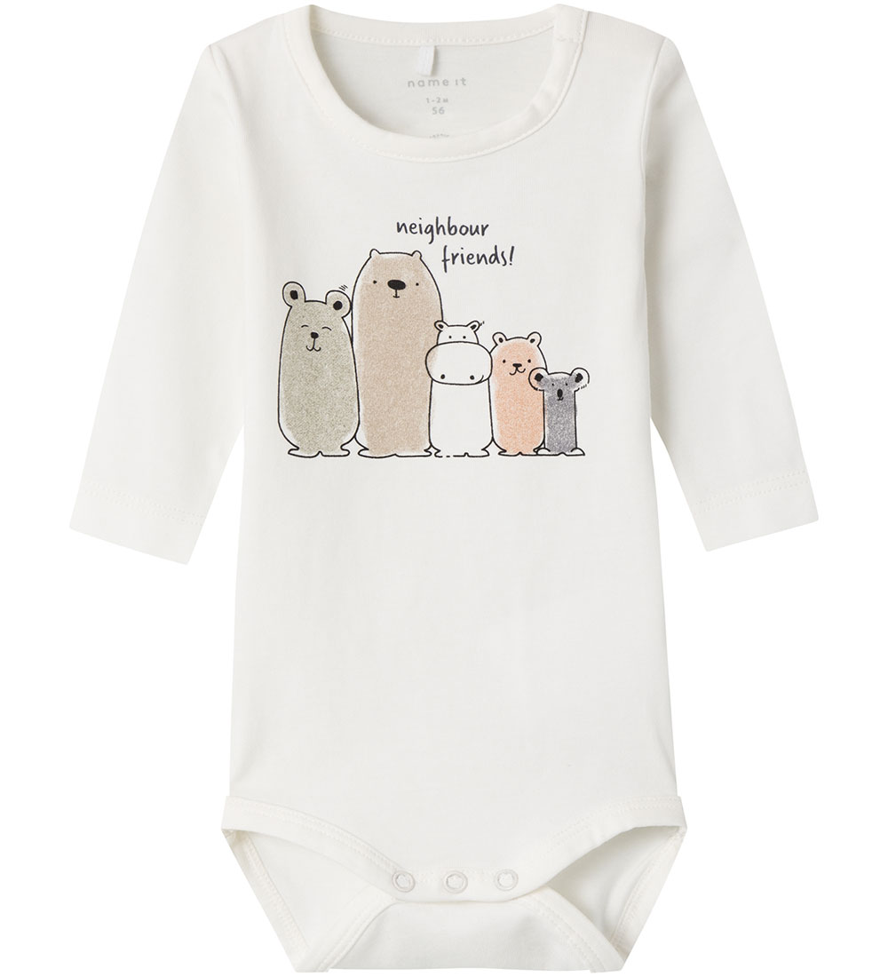 Name It Bodysuit l/s - NbmTrolyn - Jet Stream