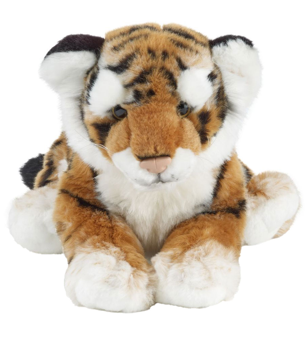 Living Nature Soft Toy - 41x25 cm - Tiger - Orange