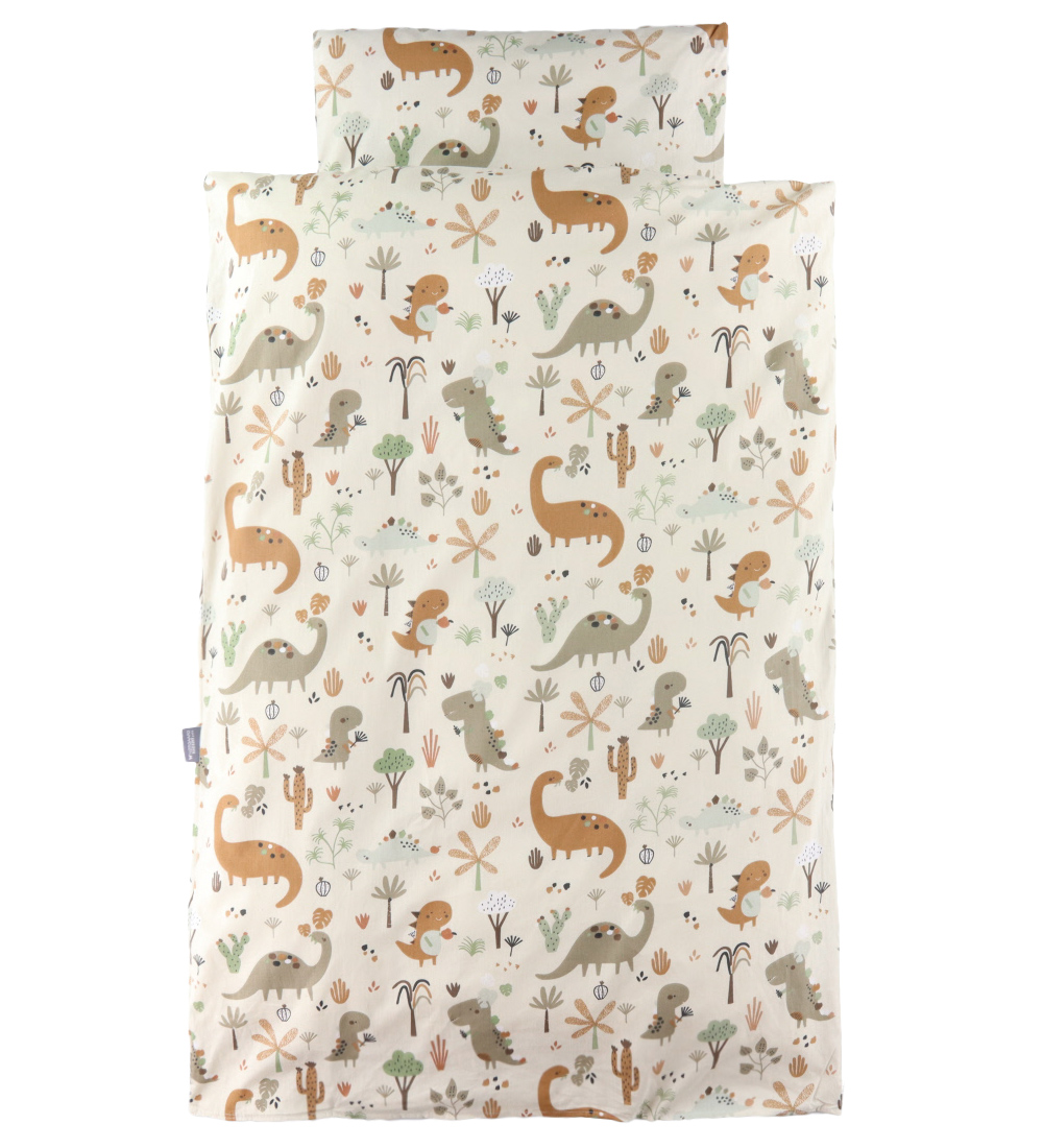 Nørgaard Madsens Bedding - Baby - Beige w. Dino