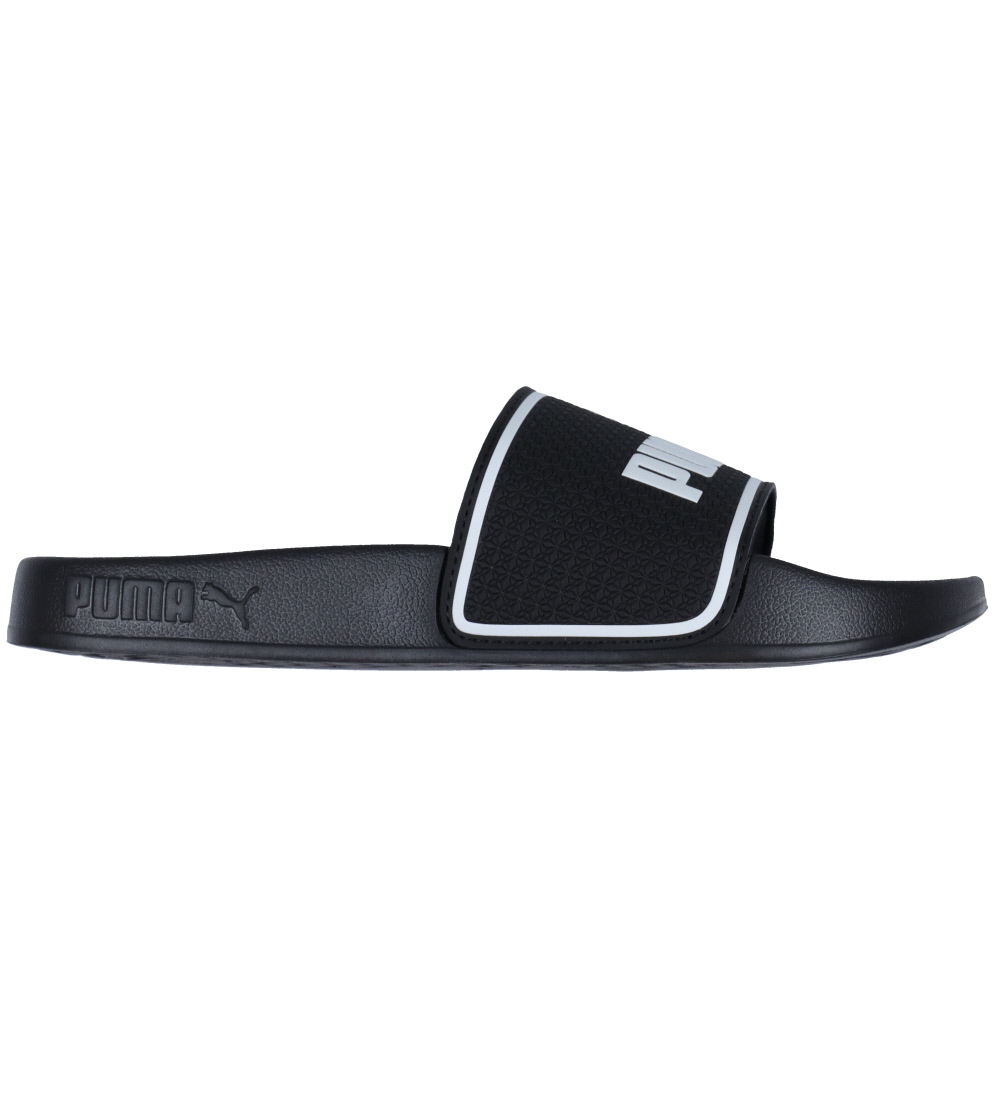 Puma Flip Flops - Leadcat 2.0 Jr - Black w. White