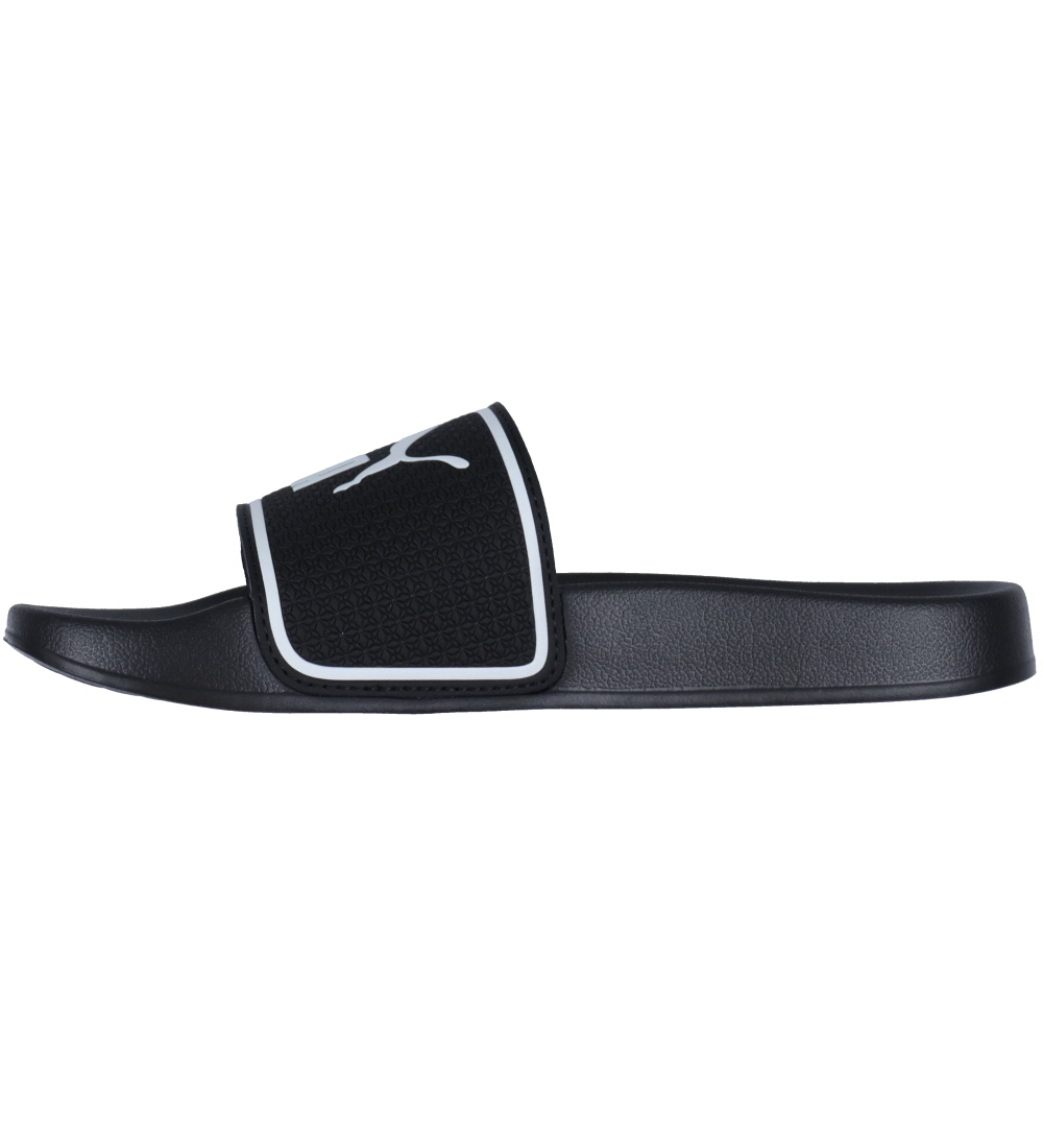 Puma Flip Flops - Leadcat 2.0 Jr - Black w. White