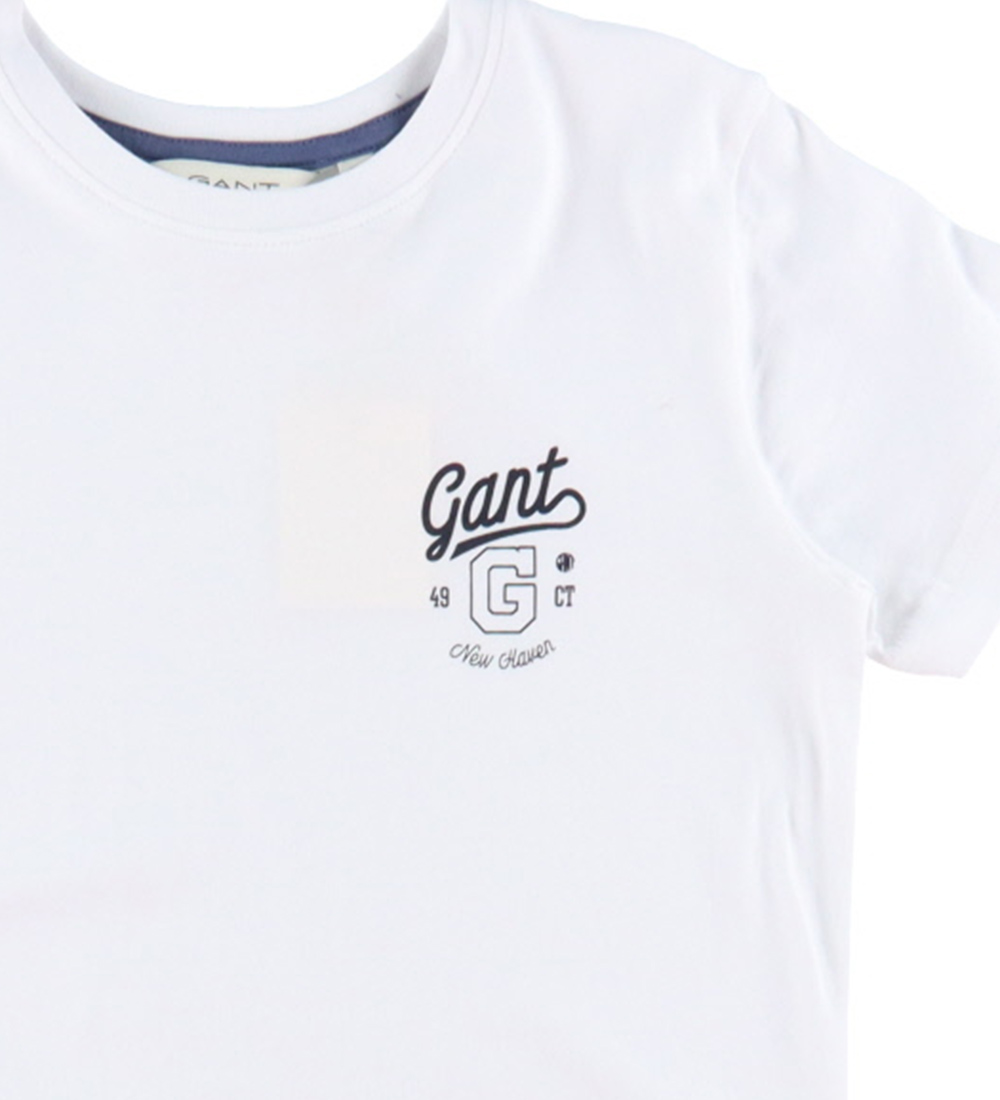GANT T-shirt - Graphic - White