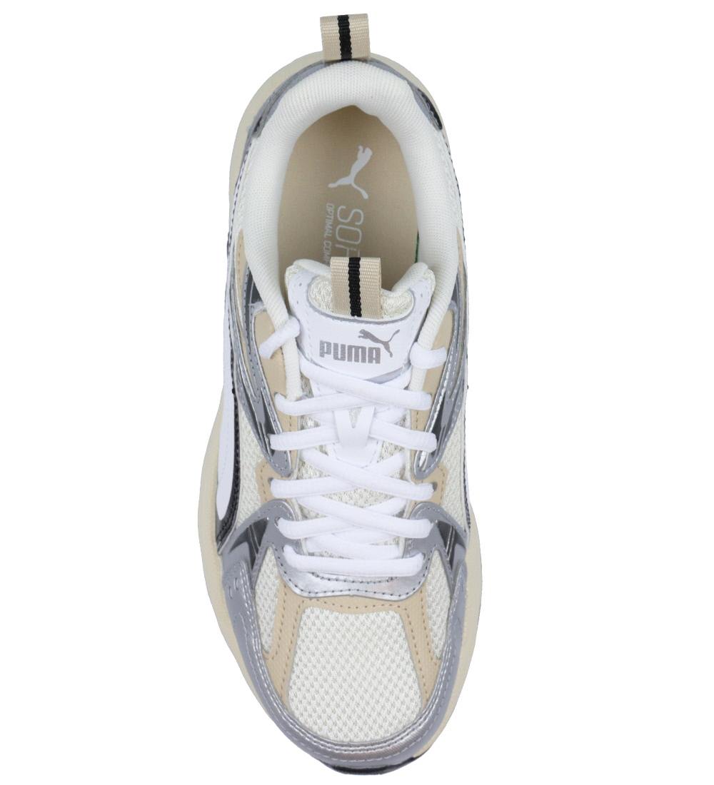 Puma Shoe - Milenio Tech - White w. Silver/Beige