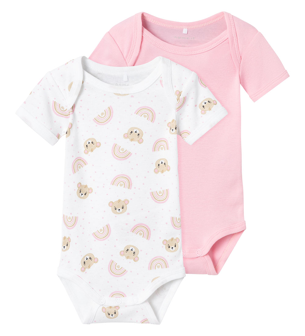 Body m/c Name It - Noos - NbfBody - 2 Pack - Orchid Pink