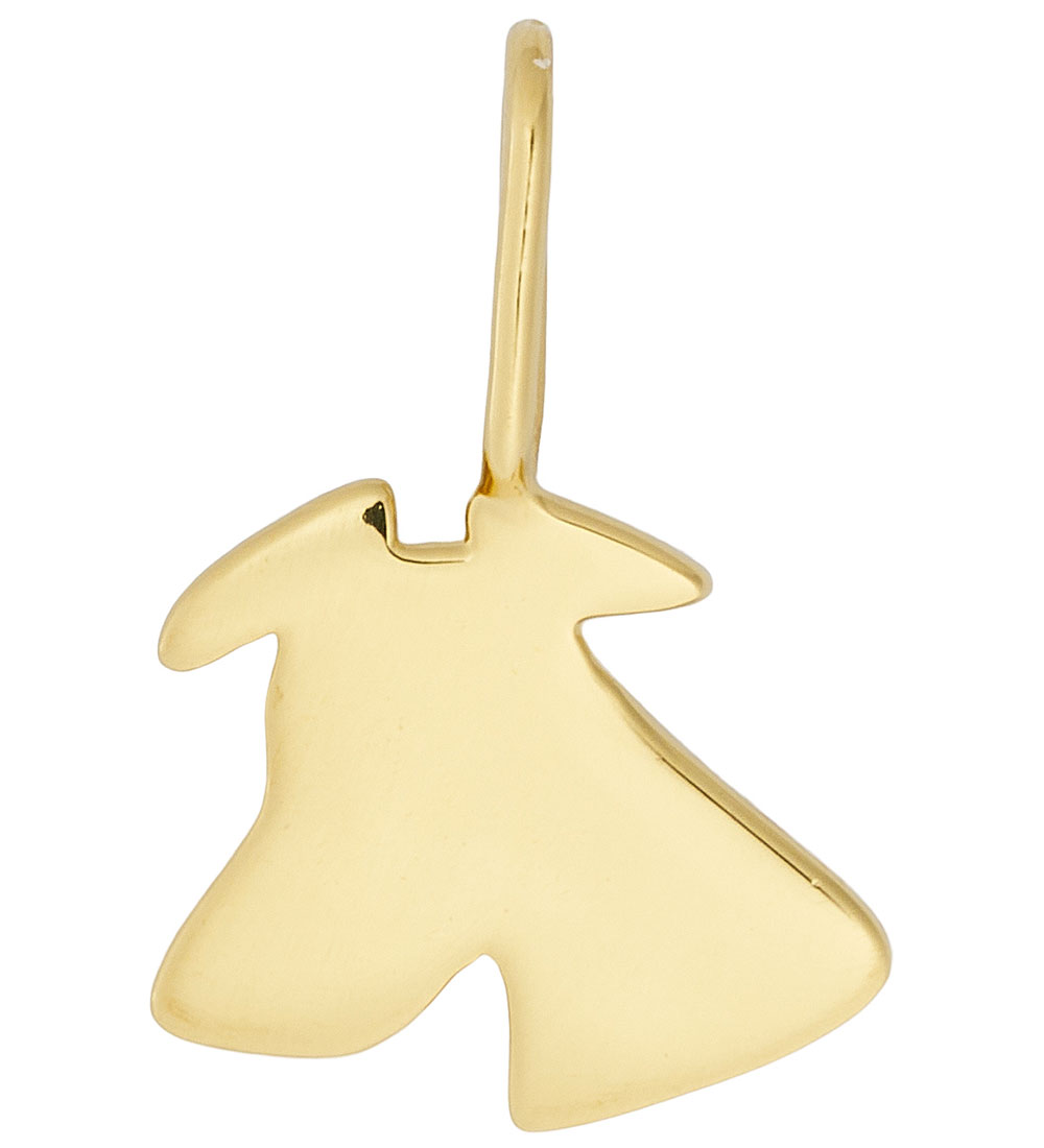 Design Letters Pendant To Necklace - Dog - 18K Gold Plated