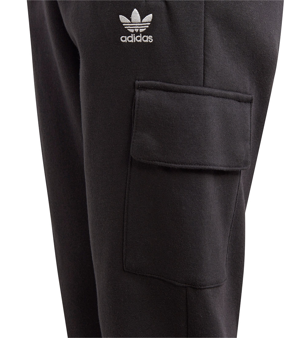 adidas Originals Sweatpants - FLEE. CARGO PTS - Black