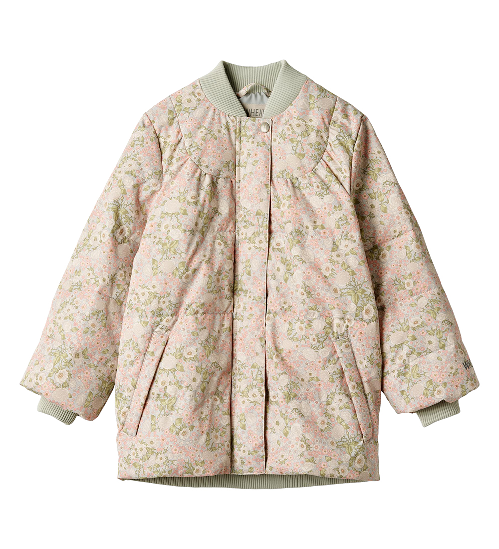 Wheat Puffer Jacket - Summer - Lola - Sea Salt Roses