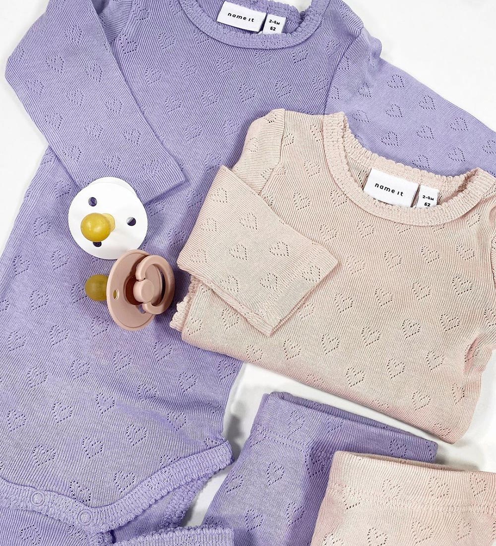 Name It Bodysuit l/s - NbfTyane - Heirloom Lilac