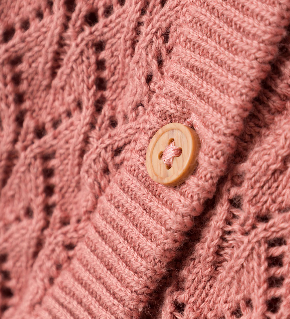 Name It Cardigan - Knitted - NbfTisol - Ash Rose