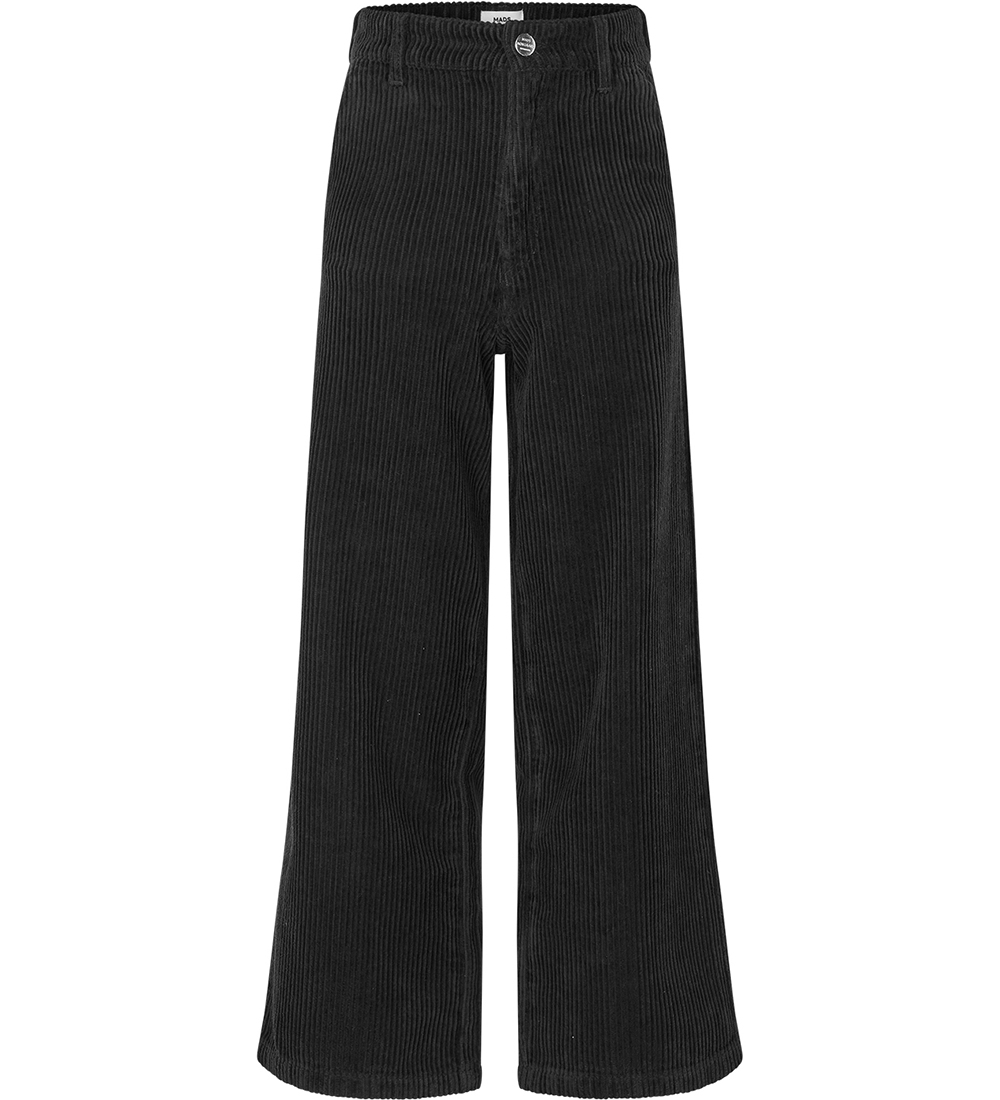 Mads Nørgaard Corduroy Trousers - Karmen Pilao - Black