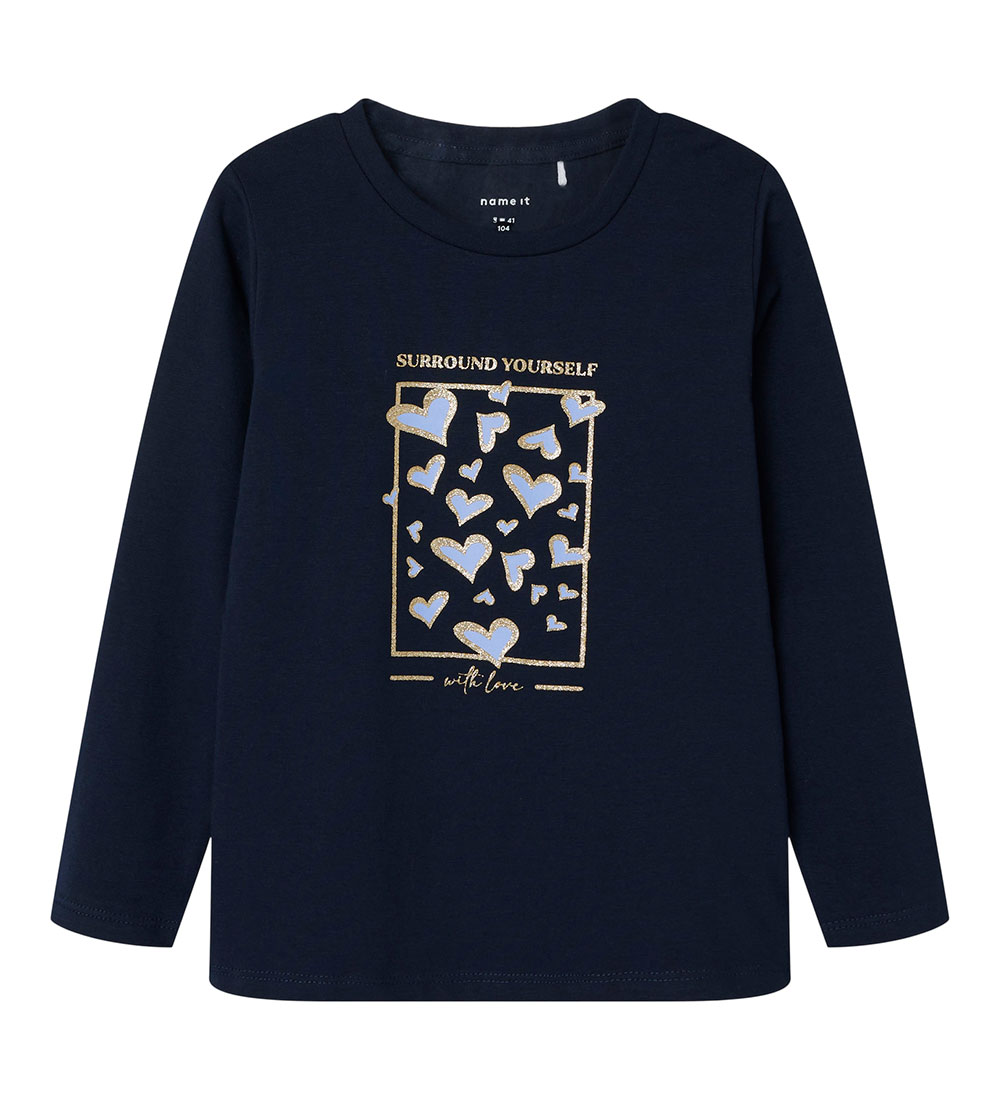 Name It Blouse - NmfTilly - Dark Sapphire