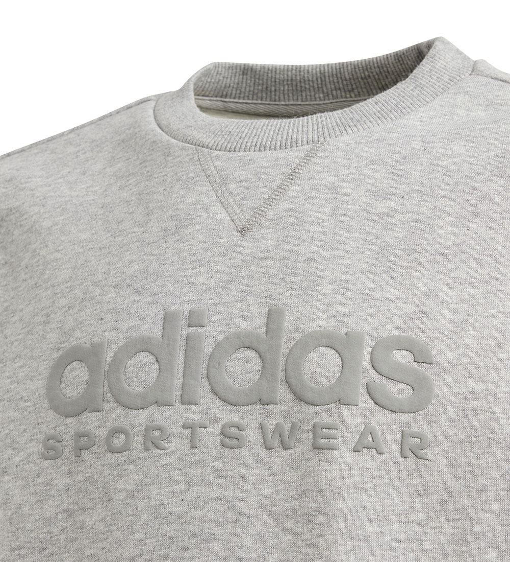 adidas Performance Sweatshirt - J Allszn GFX SW - Grey Melange