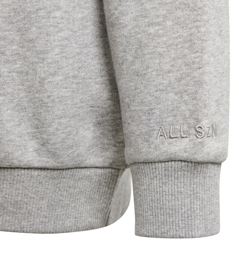 adidas Performance Sweatshirt - J Allszn GFX SW - Grey Melange