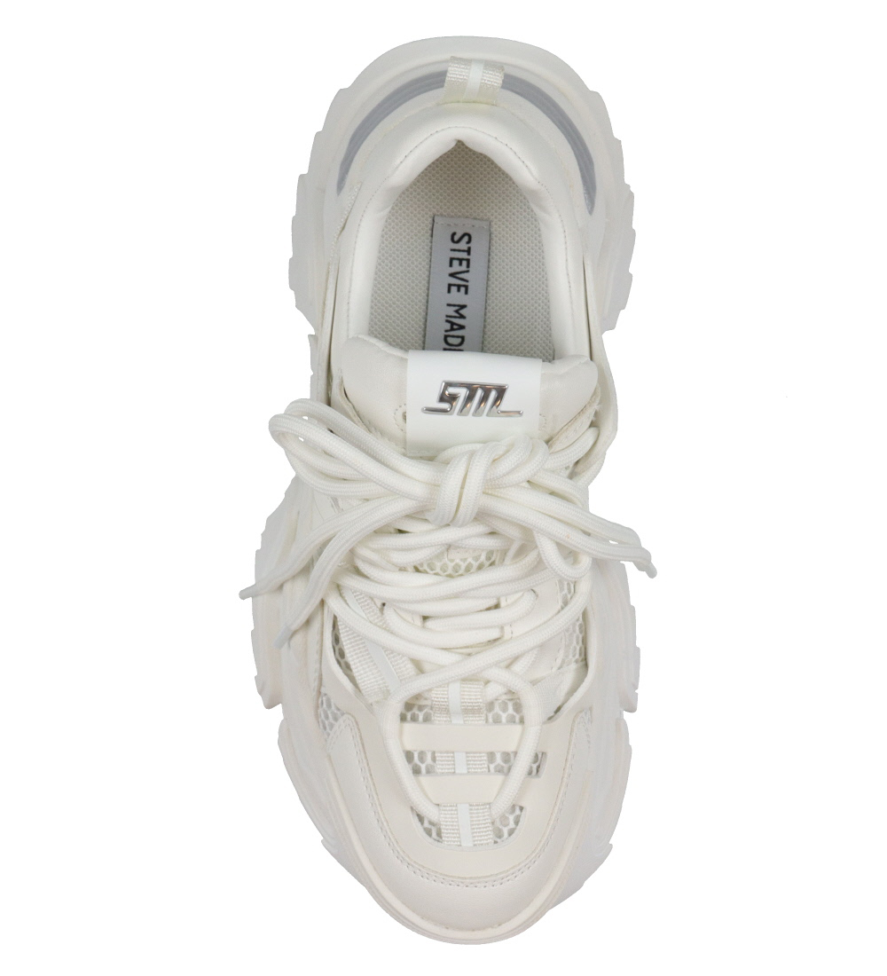 Steve Madden Schuhe - Kingdom-E - Weiß m. Silber