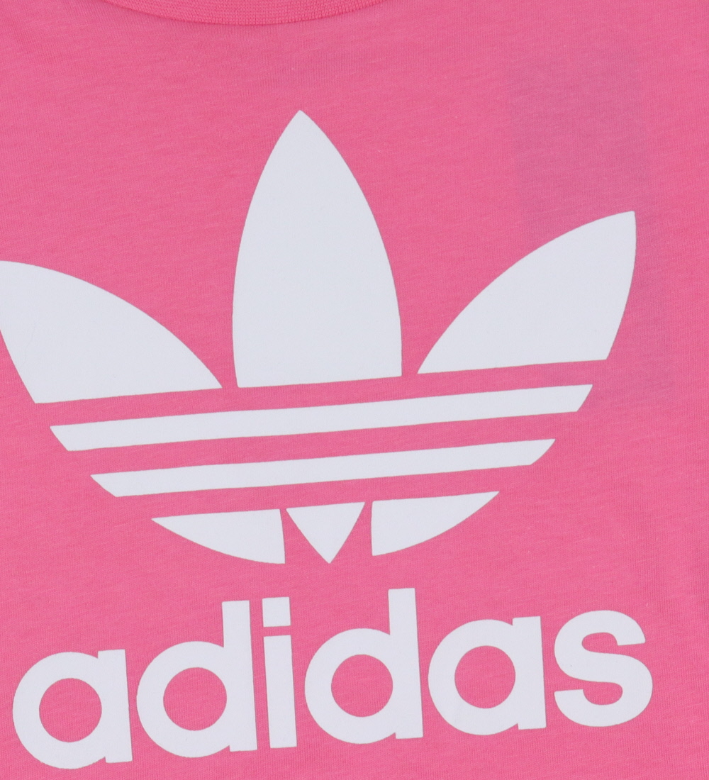 adidas Originals T-Shirt - Trefoil - Roze