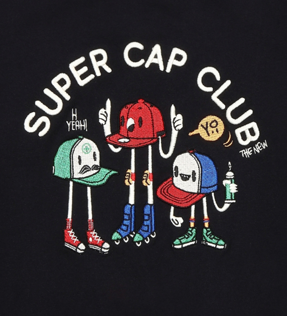 The New Sweatshirt - TnJasper - Black Beauty w. Caps