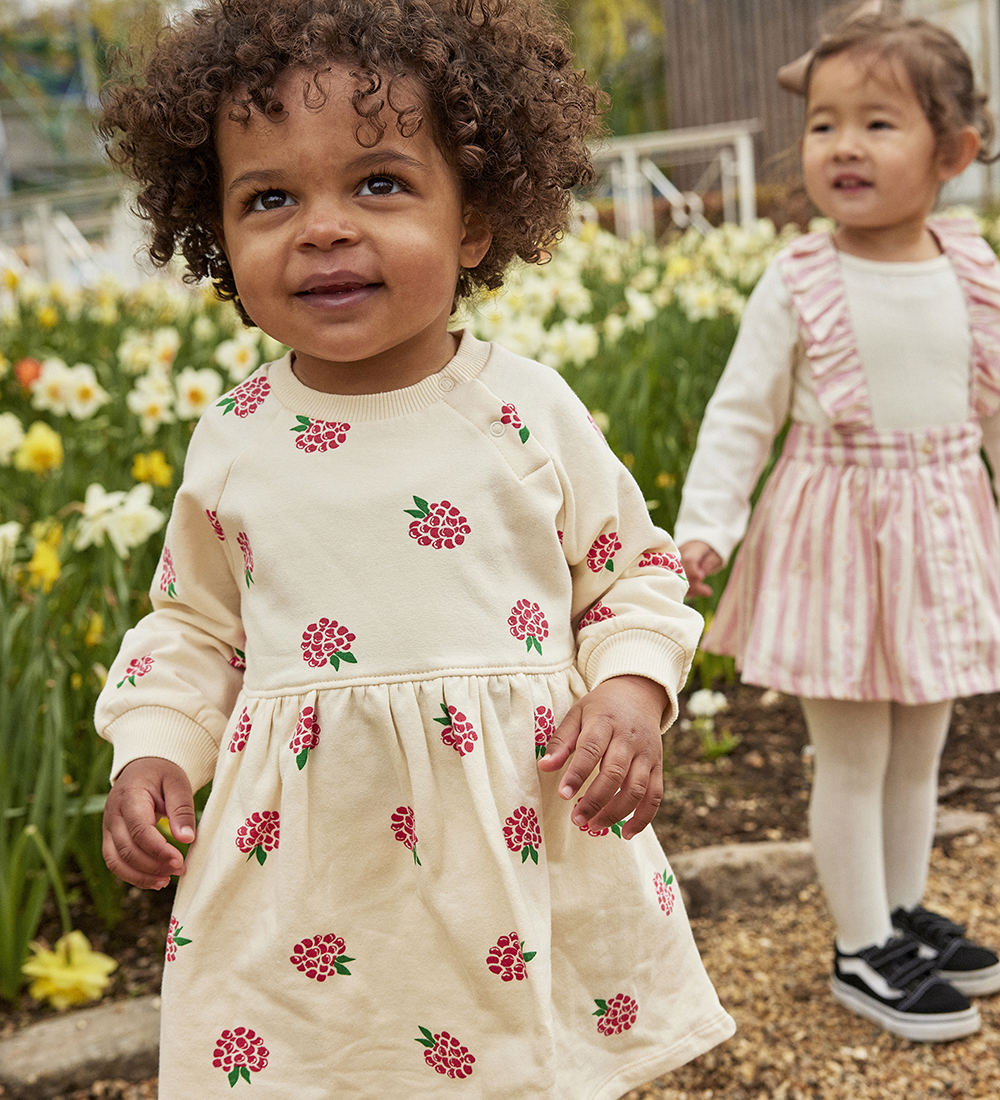 The New Siblings Sweatkleid - TnsJade - White Swan