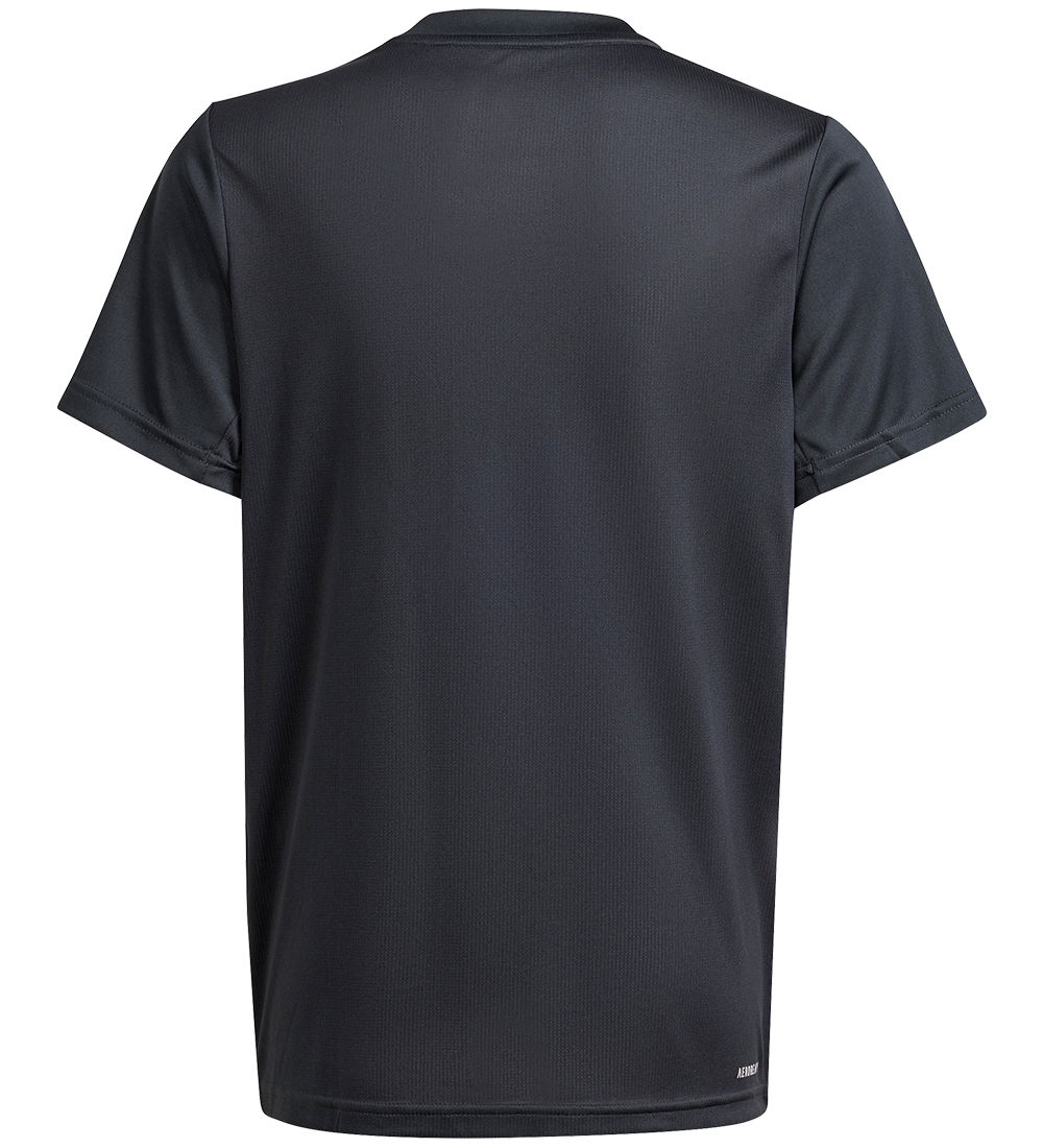 adidas Performance T-paita - U TR-ES Logo T - Musta/Vihreä