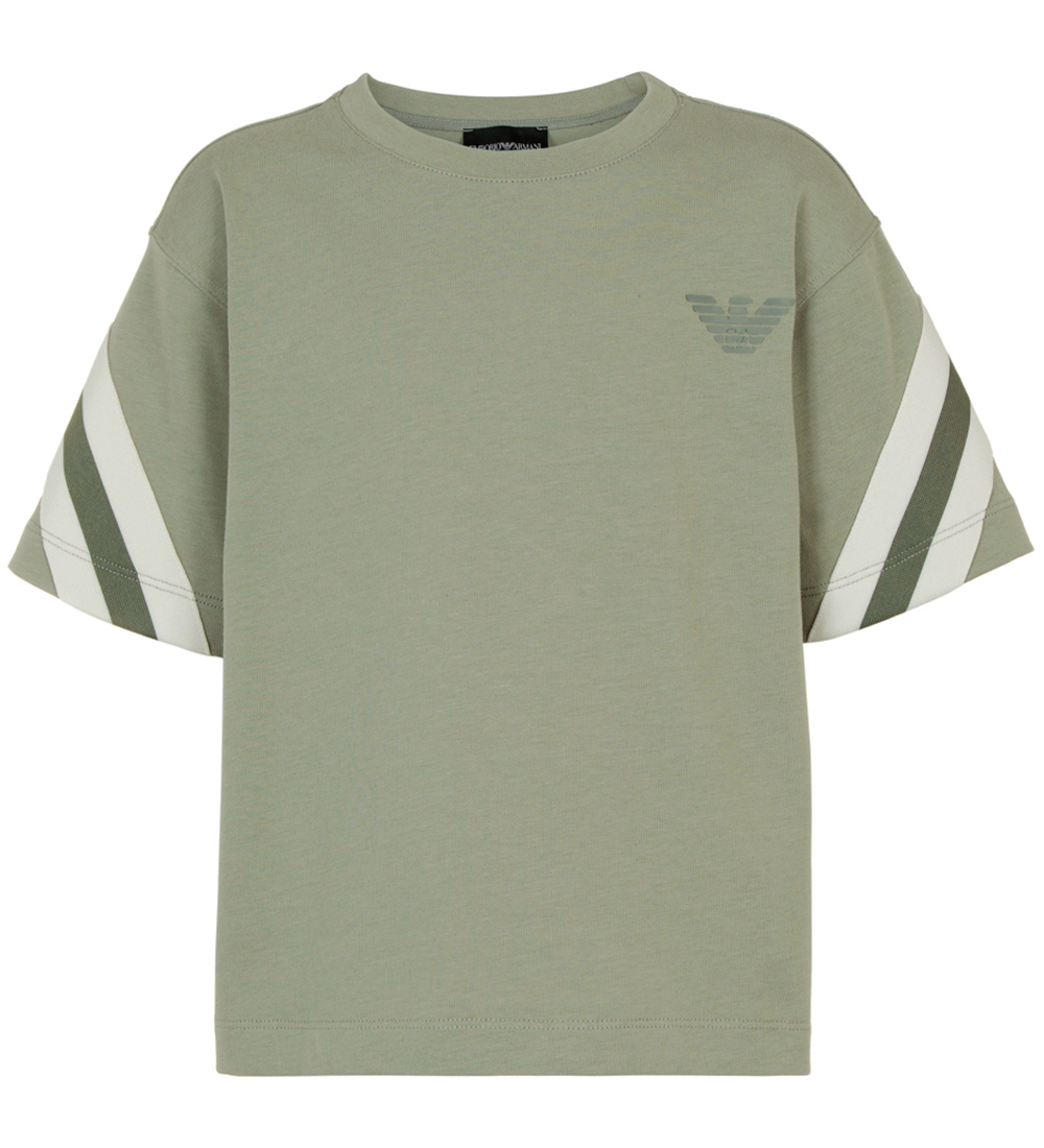 Emporio Armani T-Shirt - Mattgrün