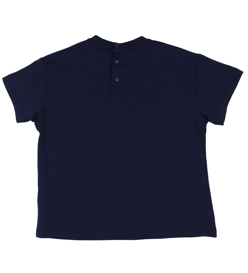 Emporio Armani T-shirt - Navy w. Logo