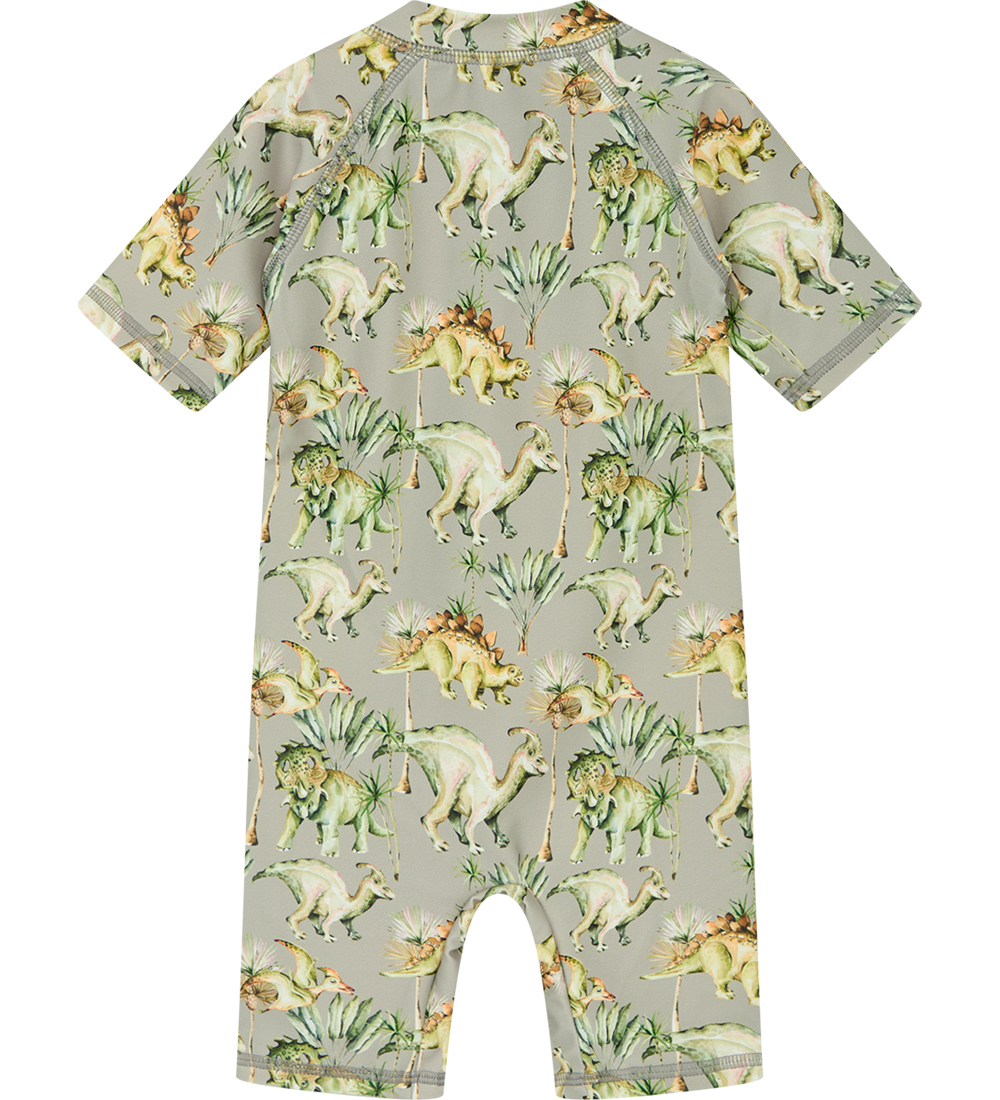 Hust and Claire Coverall Swimsuit - Makki - UV50+ - Seagrass w.