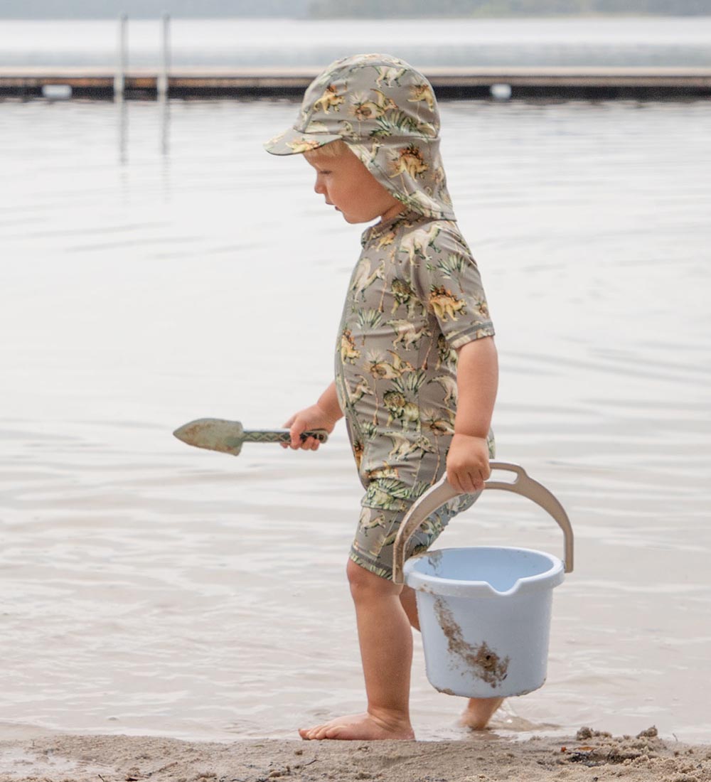 Hust and Claire Coverall Swimsuit - Makki - UV50+ - Seagrass w.