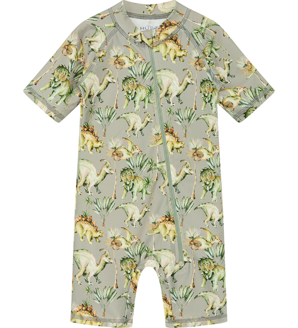 Hust and Claire Coverall Swimsuit - Makki - UV50+ - Seagrass w.