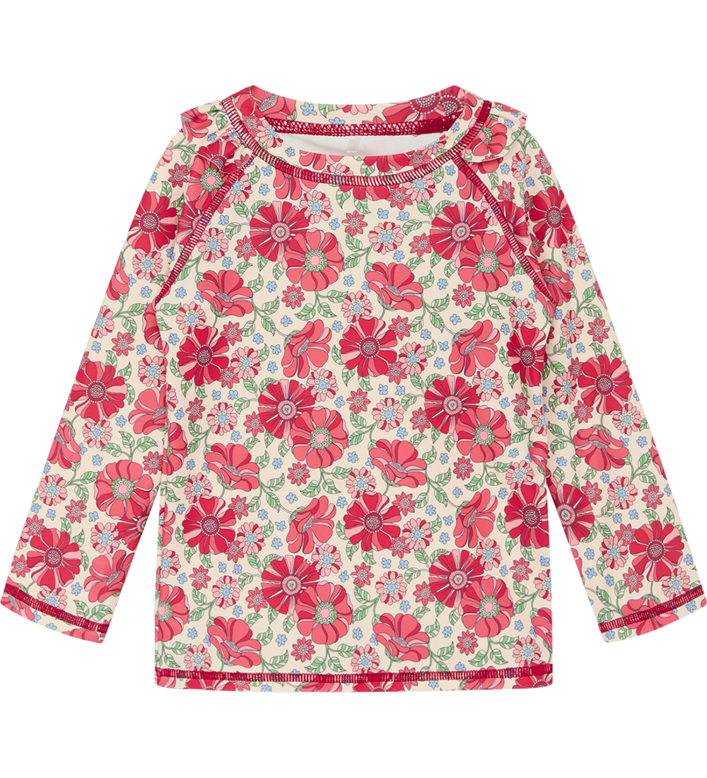 Hust and Claire Swim Top - Maiak - UV50+ - Soft Pink w. Print
