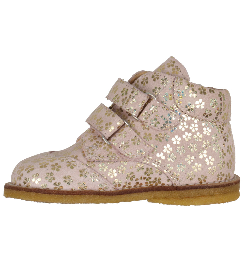Angulus Fyrstu skórnir - Rose Gold Blóm