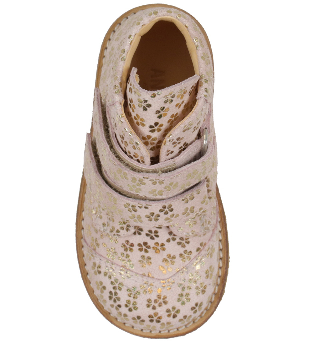 Angulus Fyrstu skórnir - Rose Gold Blóm