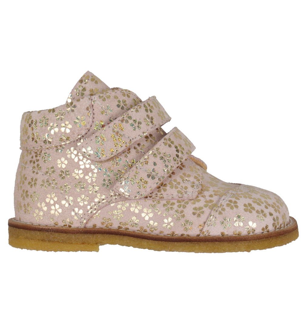 Angulus Fyrstu skórnir - Rose Gold Blóm