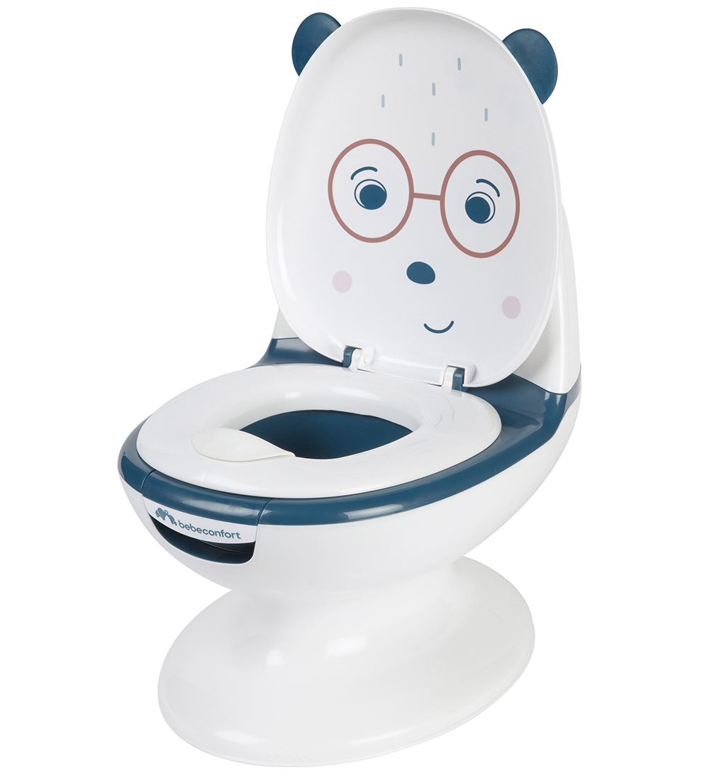 Bebeconfort Toilet - Mini - Wit/Blauw m. Beer