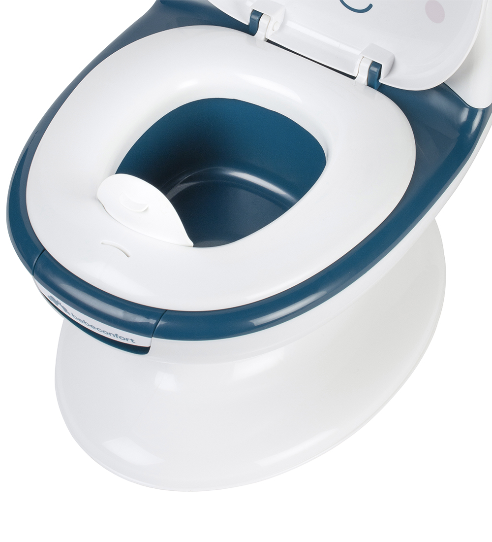 Bebeconfort Toilet - Mini - Wit/Blauw m. Beer