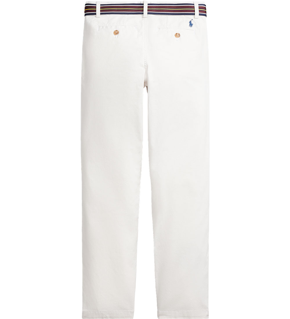 Polo Ralph Lauren Hosen - Bedford - C Core - Weißer m. Gürtel