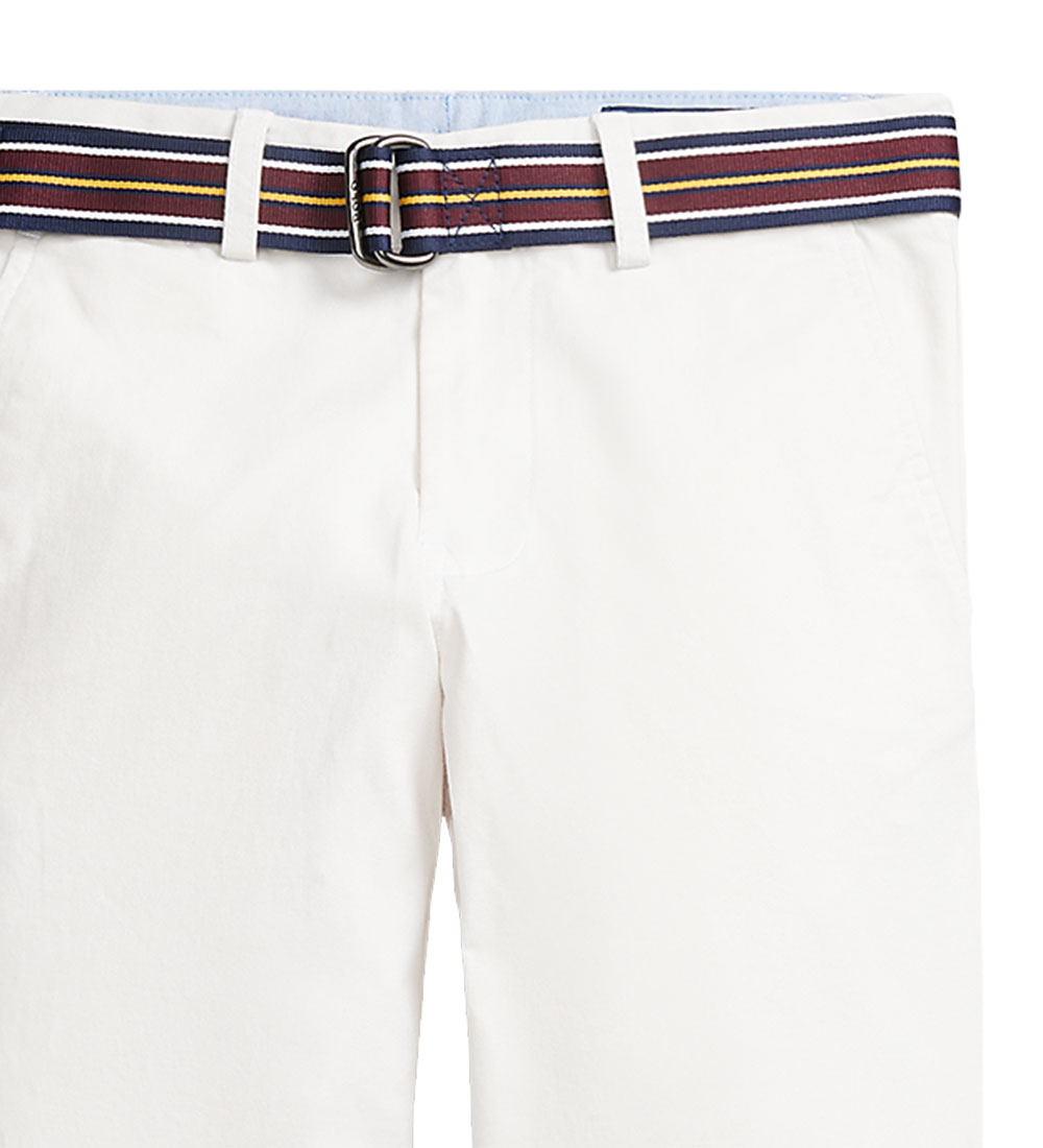 Polo Ralph Lauren Hosen - Bedford - C Core - Weißer m. Gürtel
