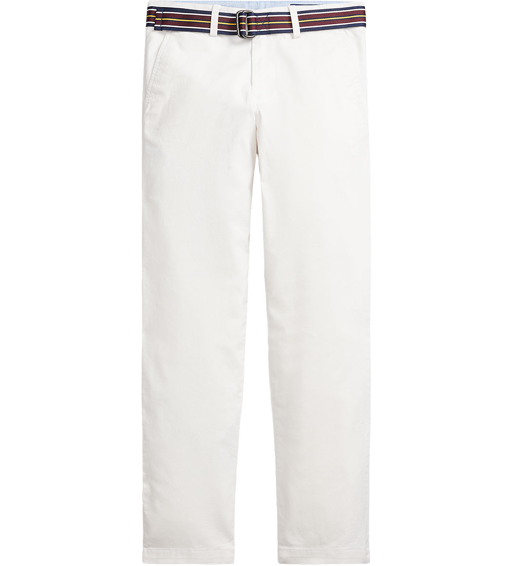 Polo Ralph Lauren Hosen - Bedford - C Core - Weißer m. Gürtel